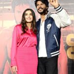 Sundeep Kishan Instagram – Michael 👊🏽 and Theera 🖤

#MichaelTeaser launch :) 

@divyanshak