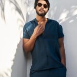 Sundeep Kishan Instagram - Keep the Belief High 🤍 Styled & Mothered by @officialanahita Clicked by @kalyanyasaswi Style team @pranathivarma.k Location @theorydessertbar Outifit @jaywalking.in