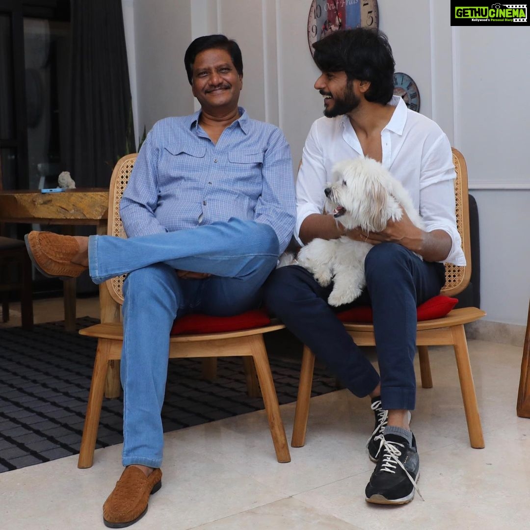 Sundeep Kishan Instagram - Happy Birthday Dad..Love You ♥️