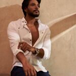 Sundeep Kishan Instagram - Be your Biggest Cheerleader…Always 🤍 Styled & Mothered by @officialanahita Clicked by @kalyanyasaswi Style team @pranathivarma.k Location @theorydessertbar Shirt @unitbyrajatsuri