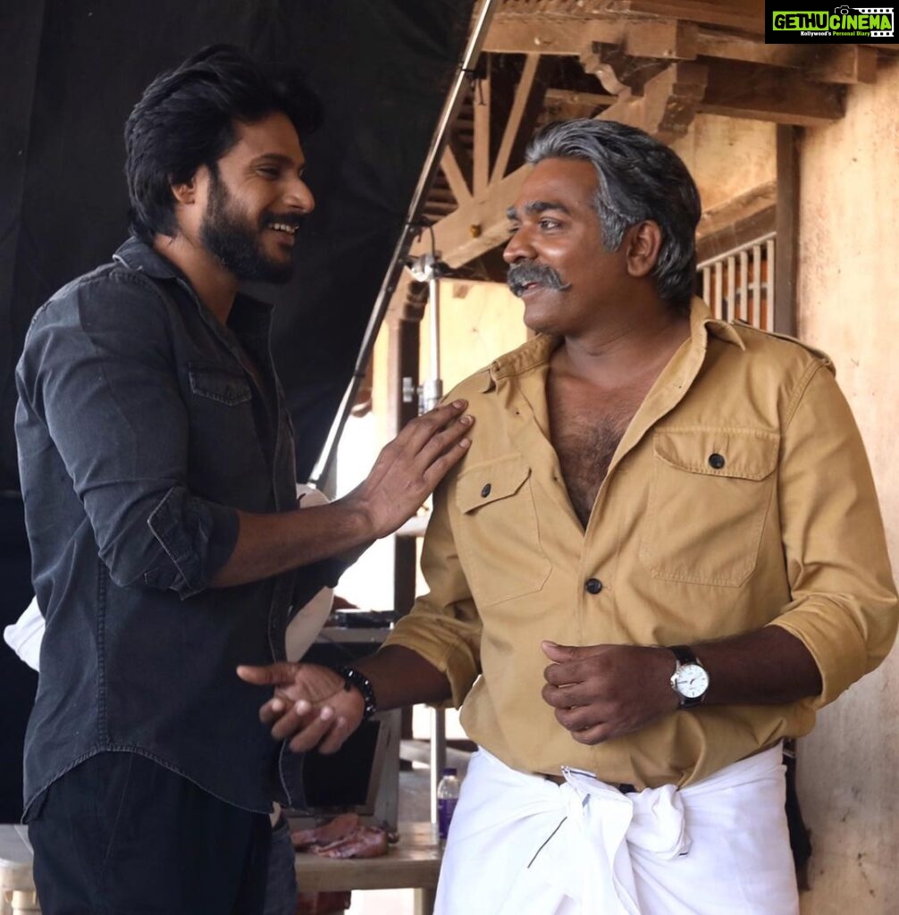 Sundeep Kishan Instagram - Wishing our Dearest “Makkal Selvan” a very very Happy Birthdayyy ♥ Love you anna..wishing your Beautiful Heart only the best of everything Waiting for the world to see the Magic you have Spun in #Michael 🤗 @actorvijaysethupathi 🔥