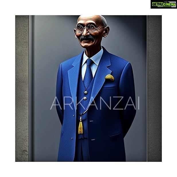 Sunder Ramu Instagram - #gandhiji in a #khadi suit #aiart #artwork #artistic #artgallery #fineart #digital art #digitaldrawing #digitalillustration #digitalpainting  #aiartcommunity   #aiart #sunderphotography #aifashion #digital #arkanzai #aifashon #conceptualart #conceptualartist #sunderramu