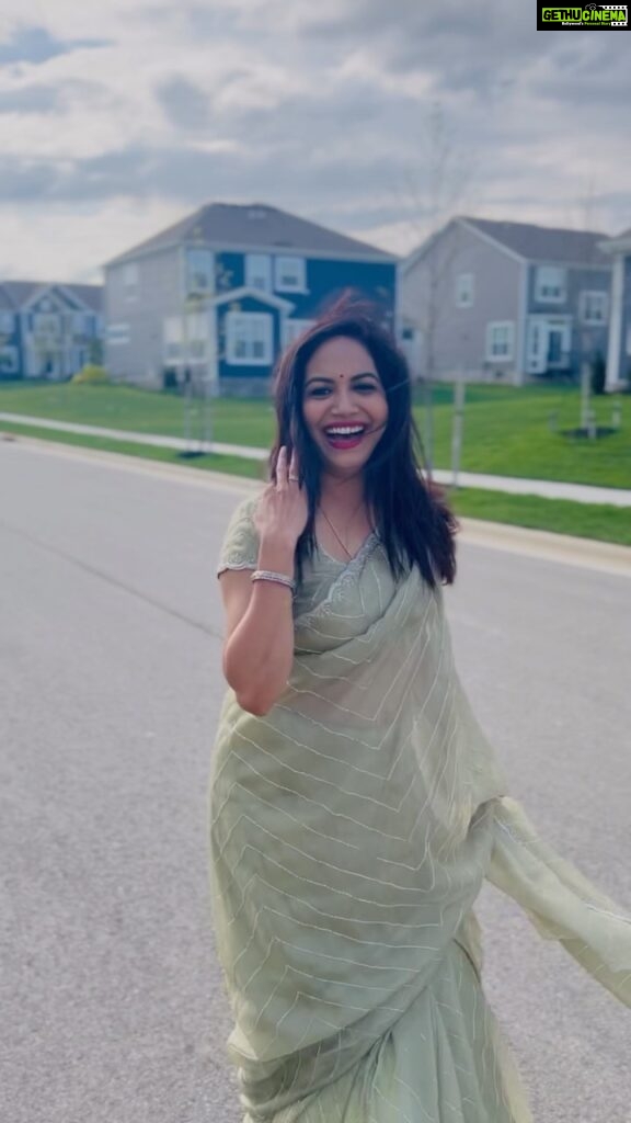 Sunitha Upadrashta Instagram - 💚💚 Columbus, Ohio