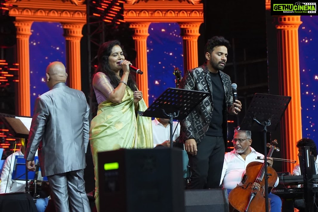 Sunitha Upadrashta Instagram - “Vedham” moment🙏🏻🙏🏻