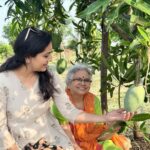 Sunitha Upadrashta Instagram - See how happy my mom is .. she loves this place and I love to see her genuine smile :)