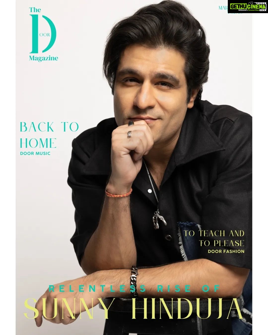 Sunny Hinduja Instagram - Relentless Rise of Sunny Hinduja ✨ @hindujasunny Photographer and Creative Director @dhruv_vohraphotography Editor at Large and Fashion Director @jennet_david_william Stylist @sreevardhan_keto Makeup artist @blushbybiinny Assistant photographer @b.runphotography PR firm- @treeshulmediasolutions Location @blackframesstudios Cover design @adliftmedia Outfit @studio_nineteen97 Accessories @inoxjewelryin #thedoormagazine #cover #lifestylemagazine #sunnyhinduja #print #trending Mumbai, Maharashtra