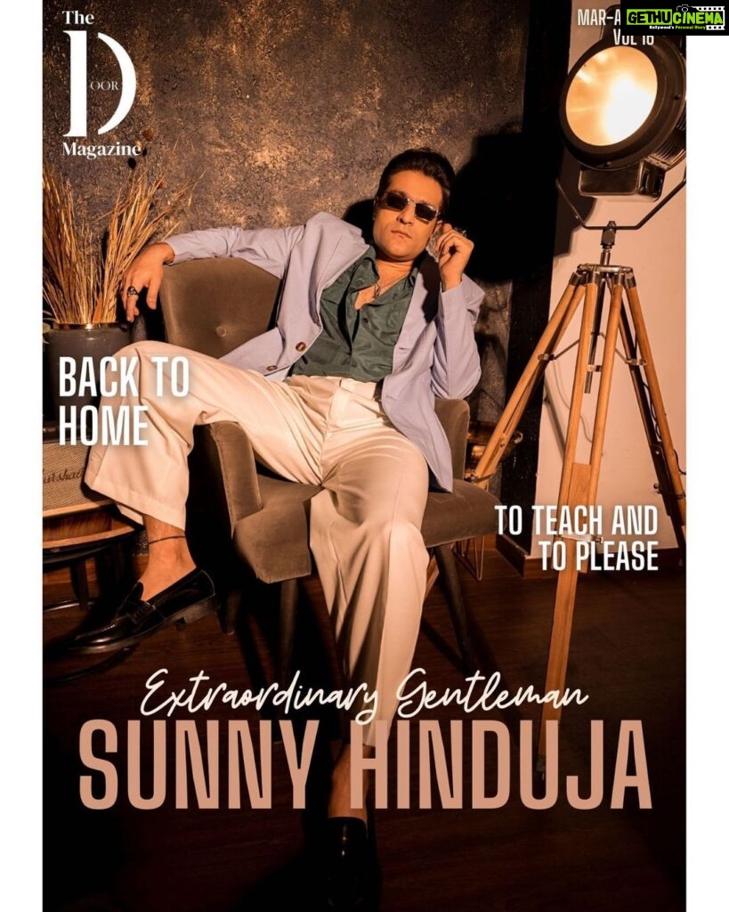 Sunny Hinduja Instagram - We are absolutely stoked to have the immensely talented and tastefully versatile, a true savant of his craft Sunny Hinduja on our cover. It was an absolute treat to work with him. Magazine @thedoormagazine Photographer and Creative Director @dhruv_vohraphotography Editor at Large and Fashion Director @jennet_david_william Makeup artist @blushbybiinny Hair stylists - @nayanhair Stylist @sreevardhan_keto Assistant photographer @b.runphotography Location @blackframesstudio Blazer @shop.dlanxa Trousers @parmo.dharma Accessories @inoxjewelryin Manager @rochron PR @treeshulmediasolutions @mandvisharma16 @lilkub @inarmi05 #thedoormagazine