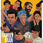 Sunny Hinduja Instagram - Posted @withregram • @primevideoin fan-art or fam-art? over to you to be decoded! @rajanddk @suparnverma @iamsumankumar @aparnapurohit #2YearsofTheFamilyManOnPrime, S2 #love #gratitude