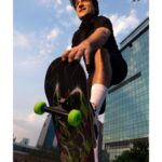 Sunny Hinduja Instagram - You don’t need a license to #skateboard Magazine @thedoormagazine Photographer and Creative Director @dhruv_vohraphotography Editor at Large and Fashion Director @jennet_david_william Stylist @sreevardhan_keto Makeup artist @blushbybiinny Hair stylists - @nayanhair Assistant photographer @b.runphotography Location @blackframesstudios Manager @rochron PR @treeshulmediasolutions Outfit Tshirt and Shorts- @uzarus_ Jacket - @inland.in Accessories - @inoxjeweleryin Sunglasses - @sunglassic.official Skateboard - @legacysk8life Footwear - @elevarsports_official #thedoormagazine
