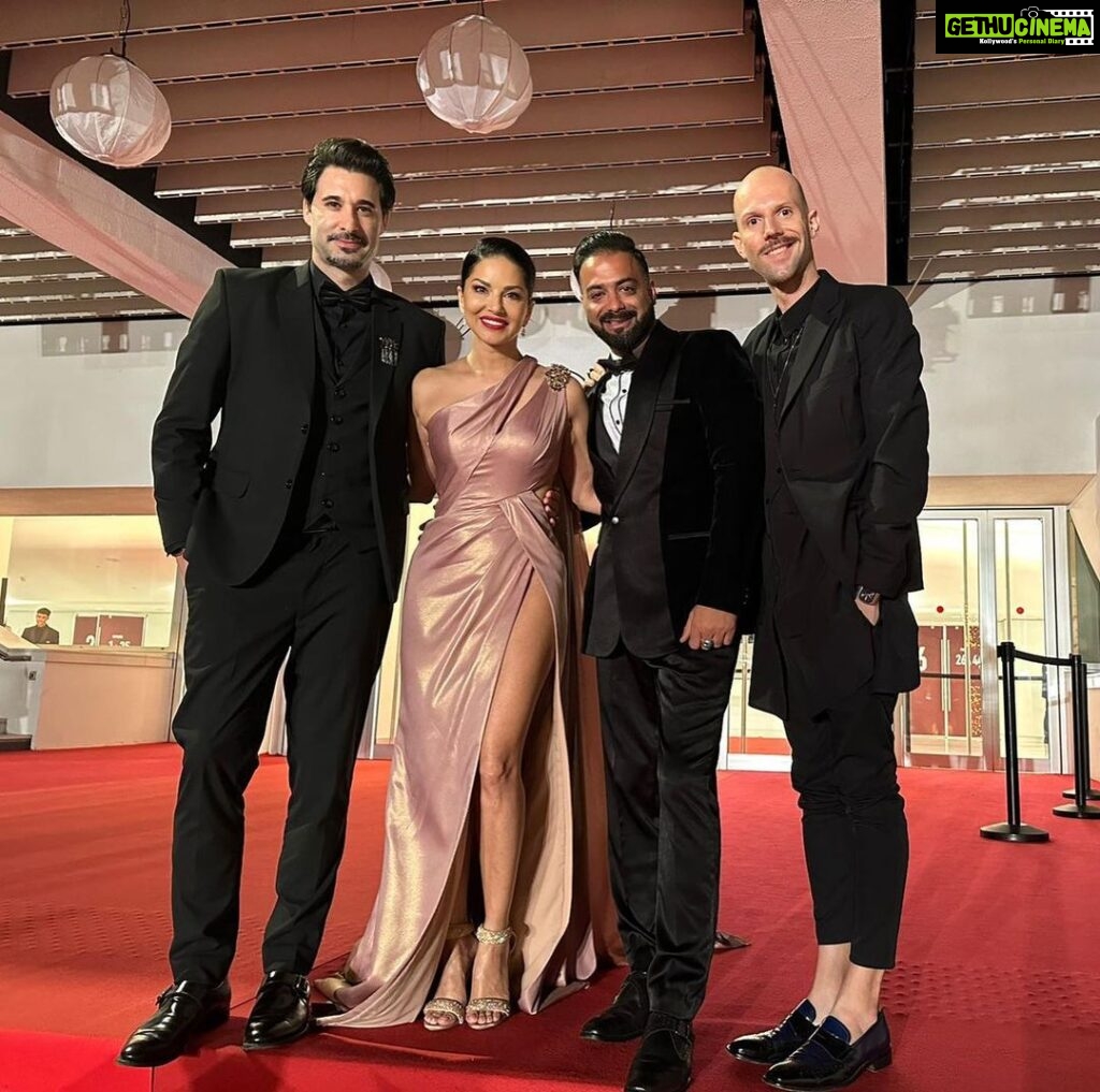 Sunny Leone Instagram - A few of the people who helped make everything come together! Love you all! @dirrty99 @sunnyrajani @tomasmoucka @anuragkashyap10 @itsrahulbhat @cinemakasam @motwayne @megha.Burman and everyone part of @zeestudiosofficial and @festivaldecannes