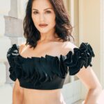 Sunny Leone Instagram - Hello day 2 of press for #Kennedy Love this look styled by @ilya.vanzato Top @gemymaalouf Pant @bcbgmaxazria Hair and make up @tomasmoucka Photography @tomasmoucka @anuragkashyap10 @zeestudiosofficial @goodbadfilmsofficial . . #SunnyLeone #SunnyLeoneAtCannes #KennedyAtCannes @festivaldecannes Cannes, French Riviera, France