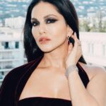 Sunny Leone Instagram - First red carpet walk for @festivaldecannes promoting #kennedy Gown @gemymaalouf Jewelry @helenajoyjewelry Styled by @ilya.vanzato Hair and makeup @tomasmoucka Photographer @tomasmoucka
