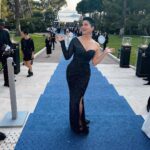 Sunny Leone Instagram – What a epic night at @amfar! 

Thank you @hitendrakapopara for finding me this amazing gown! You are my rock! 

Outfit by @zeenazaki
Styled by @hitendrakapopara 
Jewellery by @zevarking @considerdoneindia 
Fashion Team @tanyakalraaa
@sarinabudathoki Cannes, French Riviera, France