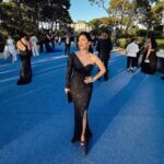 Sunny Leone Instagram - What a epic night at @amfar! Thank you @hitendrakapopara for finding me this amazing gown! You are my rock! Outfit by @zeenazaki Styled by @hitendrakapopara Jewellery by @zevarking @considerdoneindia Fashion Team @tanyakalraaa @sarinabudathoki Cannes, French Riviera, France