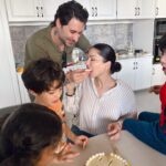 Sunny Leone Instagram – Thank you all my babies and @dirrty99 for my lovely cake and family time! So sweet and special!