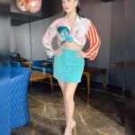 Sunny Leone Instagram – Love this look 😍😍 Hello Delhi !! Missed you. 
.
.
Makeup: @starstruckbysl 

Shirt by @trazenie
Skirt by @sazo.in @projectteteatete
Clutch by @oceana_clutches
Styled by @hitendrakapopara
Fashion Team @tanyakalraaa
@sarinabudathoki

.
.
#SunnyLeone #fashion #ootd #GRWM #StarStruckbySL #makeup #shoot #bts New Delhi