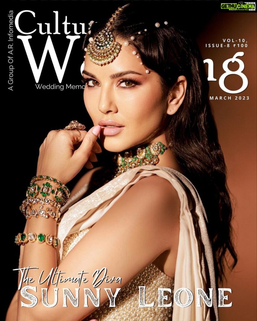 Sunny Leone Instagram - 😍😍😍 . . . Magazine: @culturedwedding Managing Editor: @yadav_manjeet Business Head: @divyanijain1925 Photographer: @amitkhannaphotography Stylist: @hitendrakapopara Fashion team: @tanyakalraaa @sarinabudathoki Outfit: @sewsutra Jewellery: @tvishajewlz Make-up: @bymaniasha Hair: @jeetihairtstylist Location: @maximusstudiomumbai Videographer: @openwindow._ Colorist: @haroon_ali15 Celebrity Manager: @sunnyrajani Co-ordinated by: @nadiiaamalik