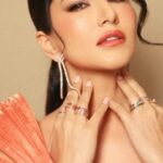 Sunny Leone Instagram - About that night with @dirrty99 Outfit by @shivaniawastyofficial Earrings @goldenwindow @ascend.rohank Rings and Bracelets by @kushalsfashionjewellery Styled by @hitendrakapopara Style Team @tanyakalraaa @sarinabudathoki Hmu @kin_vanity @jeetihairtstylist Photographer @ajayjangidphotography