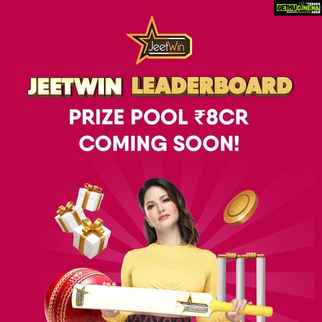 Sunny Leone Instagram - I am so excited to announce that @jeetwinofficial is launching an 8cr prize pool for IPL 2023. Join me at Jeetwin to win weekly cash prizes. Click on the link in my story to Signup & Play! #SunnyLeone #Jeetwin #IPL2023