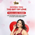 Sunny Leone Instagram – Love is in the air and as we celebrate the month of love, Jeetwin is giving away 5 extra spins to all newly registered members. Use my promo code: SUNNY while signing up and get a chance to win lots of prizes! Visit @jeetwinofficial to sign up & Win! 

Click on the link in my story to Sign up & Win!

#SunnyLeone #Jeetwin #Valentine