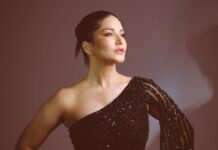 Sunny Leone Instagram - About last night and my sexy date! @dirrty99 Outfit by @elibittonofficial Clutch by @oceana_clutches Styled by @hitendrakapopara Fashion Team @tanyakalraaa @sarinabudathoki Hmu @jeetihairtstylist @kin_vanity Photography by @navneet_photography @dream_knot