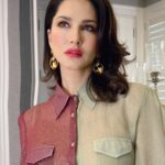 Sunny Leone Instagram - Love you all! Outfit by @shaberryofficial @auorstudio Accessories by @rubans.in @oakpinionpr Styled by @hitendrakapopara Fashion Team @tanyakalraaa @sarinabudathoki Hair and make-up by me @starstruckbysl