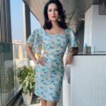 Sunny Leone Instagram - Spring is around the corner!! Outfit by @dziinebydeepa @viralmantra Accessories by @dhaarniofficial Styled by @hitendrakapopara Fashion Team @tanyakalraaa @sarinabudathoki Hair and make-up by me :) @starstruckbysl
