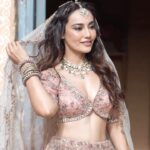 Surbhi Jyoti Instagram - ✨ . . . . . . . Photography by- @deepikasdeepclicks Styled by- @__snehasharma___ Outfit by- @plumtin_motif Jewellery by- @rasa_jewels Hair @aartigupta5565 Mua @thatgalwithmakeup