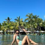 Surbhi Jyoti Instagram - This is the max I can be in the water happily 🌊👙 . . . . . . . @mauritius.tourism Wearing @tizzi.official #BeachcomberExperience @beachcomber_hotels @trouauxbichesbeachcomber Trou aux Biches Beachcomber Golf Resort & Spa