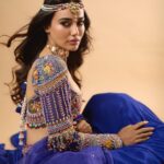 Surbhi Jyoti Instagram - 💙 . . . . . . . . Outfit @vastra_designer Styled by @stylingbyvictor @sohail__mughal___ Accessories @shahiljewels Assisted by @styleby_antara @janvijain123 Makeup @jyotiiadvani.artistry Clicked by @gohil_jeet