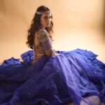 Surbhi Jyoti Instagram - 💙 . . . . . . . . Outfit @vastra_designer Styled by @stylingbyvictor @sohail__mughal___ Accessories @shahiljewels Assisted by @styleby_antara @janvijain123 Makeup @jyotiiadvani.artistry Clicked by @gohil_jeet