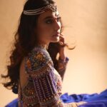 Surbhi Jyoti Instagram - 💙 . . . . . . . . Outfit @vastra_designer Styled by @stylingbyvictor @sohail__mughal___ Accessories @shahiljewels Assisted by @styleby_antara @janvijain123 Makeup @jyotiiadvani.artistry Clicked by @gohil_jeet