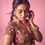 Surbhi Jyoti Instagram - 🌸🌸🌸 . . . . . . . Outfit @gazalguptacouture Styled by @stylingbyvictor @sohail__mughal___ Accessories @the_jewel_gallery Assisted by @styleby_antara @janvijain123 Makeup @jyotiiadvani.artistry Clicked by @gohil_jeet