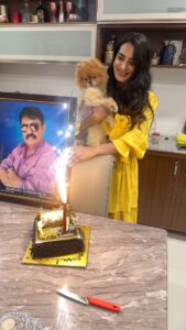 Sureka Instagram - Na kallalo happiness kanna nuvvu levu anna badhe yekkuva chinna but I know ur blessing r always with me i can still remember na every birthday ki nu chese videos and aah hadavidi love u forever n miss u chinna…!😍😍