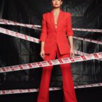 Surveen Chawla Instagram - Dangerously kicking ass ⚠️ Outfit @biancaandbridgett Jewellery @karishma.joolry Styled by : @sukritigrover Assisted by : @vanigupta.23 @simrankumar19 @ayushigala_ Makeup : @tush_91 Hair : @gohar_shaikh 📸 : @visualaffairs_va