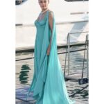 Surveen Chawla Instagram - “Let the blue sky meet the blue sea and all is blue for a time….” - Moncy Barbour Dress: @supriamunjalatelier Heels: @stevemaddenindia Jewellery: @prerto @curiocottagejewelry Bag: @cultgaia Styled by: @sukritigrover Styling Team: @vanigupta.23 @simrankumar19 Styling Intern @mahek_gada Shot by: @faisal_miya__photuwale #Cannes #Cannes2023