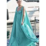 Surveen Chawla Instagram - “Let the blue sky meet the blue sea and all is blue for a time….” - Moncy Barbour Dress: @supriamunjalatelier Heels: @stevemaddenindia Jewellery: @prerto @curiocottagejewelry Bag: @cultgaia Styled by: @sukritigrover Styling Team: @vanigupta.23 @simrankumar19 Styling Intern @mahek_gada Shot by: @faisal_miya__photuwale #Cannes #Cannes2023