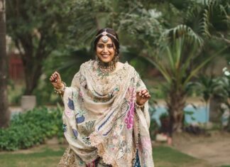 Swara Bhaskar Instagram - @reallyswara 's look for her Walima. I am just grateful that the outfit made it in time to India!! All the way from Lahore - Dubai - Mumbai - Delhi to finally Bareilly 😅 . . Outfit: @alixeeshantheaterstudio @alixeeshanempire Jewellery: @apalabysumitofficial . Styling: @a.bee.at.work @prifreebee Make-Up: @makeupbypoojagosain Hair : @lawangtamang95_delhei @anukaushikstudio Photographs: @tarunchawlaphotography . . . . . . . #weddingseason #indianweddings #fun #dance #love #weddings #reception #india #Delhi