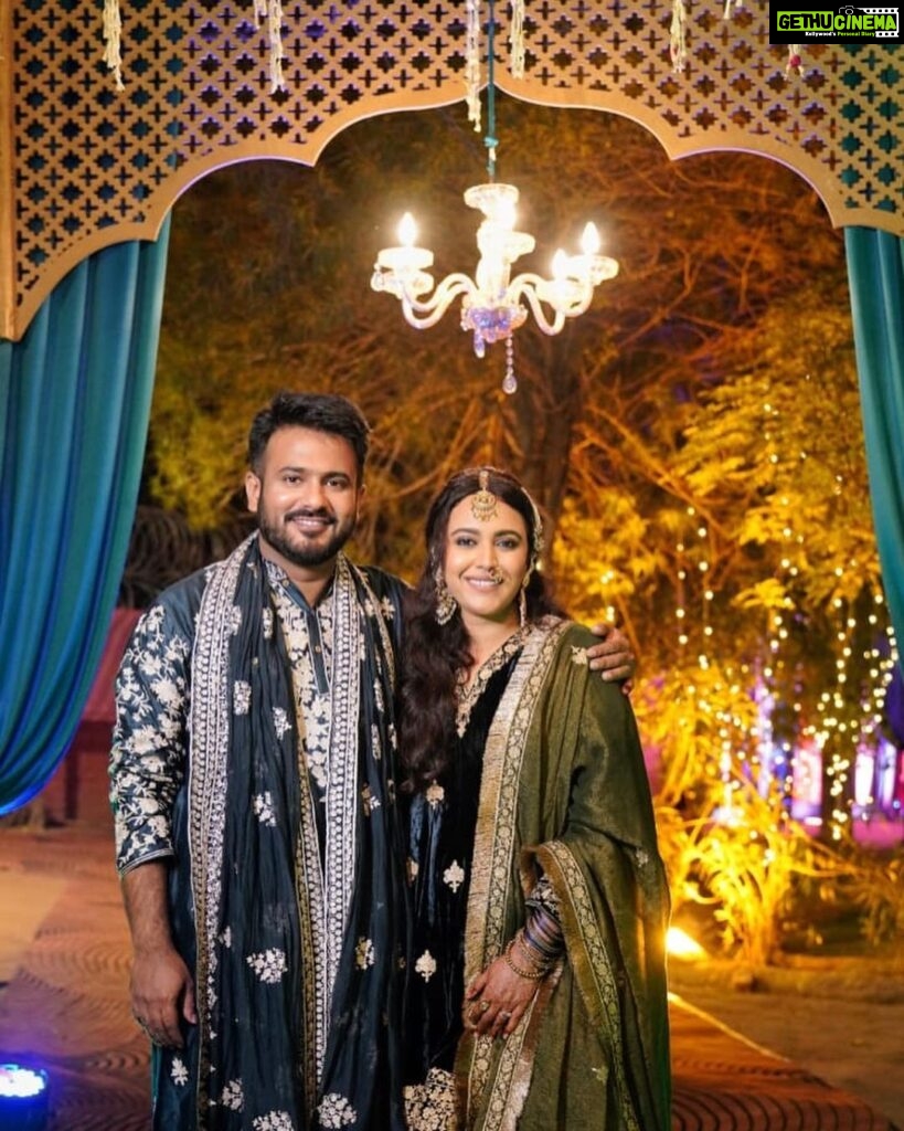 Swara Bhaskar Instagram - I have a whole host of thank you’s to so many people who helped make our wedding possible that if I start now, I think I will be saying thank yous for a year! Let’s start this series of #GratitudePosts with the most indispensable person who has handled tenting, trussing, furniture, other arrangements and requirements like DJs, bartenders (the list goes on..) for so many of my parties. Obviously wasn’t getting married without making sure @ajay_superlow & #laxmistagecraft were onboard to do set up and predictably step in to crisis manage! Thank you Ajay ji for your hard work and kindness to us.. each time and for being such a solid brick.. and bailing me out last minute many times! Also thanks to your excellent and reliable team. Deeply appreciated! 🙏🏽🙏🏽🙏🏽✨✨✨ #thankyou #gratitude #teamwork #weddings #swaadanusaar