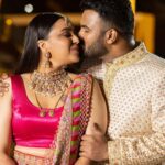 Swara Bhaskar Instagram - Presenting Mr and Mrs. #SwaadAnusaar • Outfits: @abujanisandeepkhosla Jewellery: @khannajewellerskj • Styled by @a.bee.at.work @prifreebee Hair Make-Up by @kaushikanu @anukaushikstudio @lawangtamang95 Photographs: @tarunchawlaphotography Delhi, India