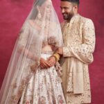 Swara Bhaskar Instagram - "Earlier, I equated love with chemistry—and, of course, that’s important—but now, for me, commitment is the greatest act of love. Fahad and I are just two people trying to navigate life... Life is very long, we don’t know what’s going to happen, but, hopefully, we’ll be able to hold each other’s hand and get through it; even the tough moments," shares our digital coverstar Swara Bhasker (@reallyswara). ⠀⠀ "I am very realistic. I don’t have any delusions about 'grand love'. I think love is something you need to work on on an everyday basis. It’s something that you invest in on an everyday basis, and it’s hard...it takes time. But I am willing to give it time, and that’s my way of showing commitment—I am willing to put in the effort," she adds. Editor: Nandini Bhalla (@nandinibhalla) Photographs: Raju Raman (@raju.raman) Styling: Palak Valecha (@_palakvalecha_) Interview: Meghna Sharma (@sharmameghna) Hair and Make-up: Anu Kaushik (@kaushikanu) Fashion Assistant: Rhea Kimberly Mitra (@rheaa_mitra) Artist's Reputation Management Agency: Keerat Publicity (@kpublicity), Shilpi Ishan Verma (@duggal_shilpi), Bhavika Karia (@bhavikak27) Swara is wearing the Maya Heavenly Pink Paisley Bridal Lehenga Set, Dolly J (@dollyjstudio). Traditional Polki Necklace Set, and Traditional Polki Maangtika, both Khanna Jewellers (@khannajewellerskj). Gold Jadau and Temple Style Bangles, Amrapali Jewels (@amrapalijewels). Fahad is wearing a Beige Embellished Sherwani Set, Abhinav Mishra (@abhinavmishra_) Read the newlyweds' full interview in the latest issue of Brides Today—on stands now. . . . . . #BridesToday #SwaraBhasker #FahadAhmad #BridesTodayCover