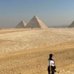 Swara Bhaskar Instagram – Customary tourist Pyramid pilgrimage ! 
Stunning what humans living thousands of years ago created! 💛🌎✨
#giza #cairodiaries #travelgram Giza pyramid complex