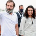 Swara Bhaskar Instagram - At a time when hate is normal & the dominant logic is that ‘no low is too low as long as the election is won’.. when society is so brutalised that we barely blink at heinous crimes, @bharatjodo yatra is a radical new imagination & expression of how we can resist hate. 💛✨🇮🇳 @incindia @rahulgandhi . Photographer: @_jaiswalashish Ujjain MP India