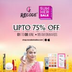 Swara Bhaskar Instagram - 🌞 Get ready to glow this summer with 𝐑𝐞𝐜𝐨𝐝𝐞'𝐬 𝐌𝐞𝐠𝐚 𝐒𝐮𝐦𝐦𝐞𝐫 𝐒𝐚𝐥𝐞! Starting June 𝟏𝐬𝐭 to 𝐉𝐮𝐧𝐞 𝟖𝐭𝐡, all your favourite beauty and makeup brands will be available at dazzling discounts of 𝘂𝗽 𝘁𝗼 𝟳𝟱% 𝗼𝗳𝗳 🛍️ From the best of foundations, eye-popping palettes, lipsticks to add to your collection, to skincare essentials that hydrate and refresh, there's something for everyone in this not-to-be-missed sale. 🎉 The sale kicks off each day at 𝟏𝟏 𝐀𝐌 sharp - be sure to mark your calendars and set your alarms because these deals won't last long. 🛒 www.recodestudios.com or use Recode Studios Mobile Apps on both iOS & android #LoveRecode SummerGlow #NourishYourSkin #SummerBeautyEssentials #BeautyBargains #SummerSkinSavings