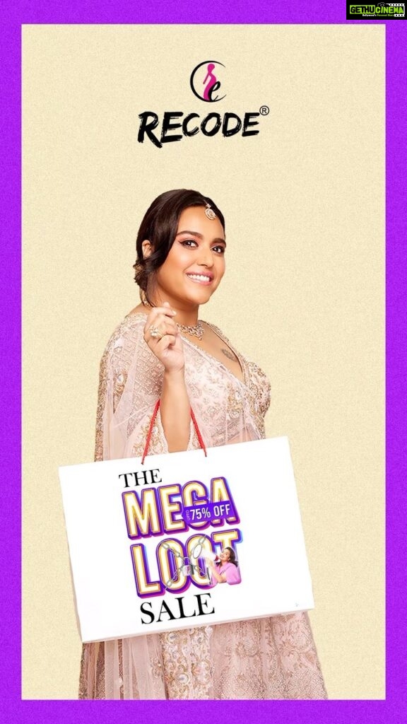 Swara Bhaskar Instagram - Mega Loot Sale 01st to 05th January #loverecode Shop your favourite brand at our website https://shop.recodestudios.com and Recode Studios Apps #fashionmakeup #makeup #highfashionmakeup #makeupartist #eyemakeup #muadelhi #makeupartist #makeupartistdelhi #mualudhiana #sale #discount #onlineshopping #indiaonlineshopping #ludhiana #delhi #newdelhi #makeupgoals #indianwedd https://shop.recodestudios.com Ludhiana, Punjab, India