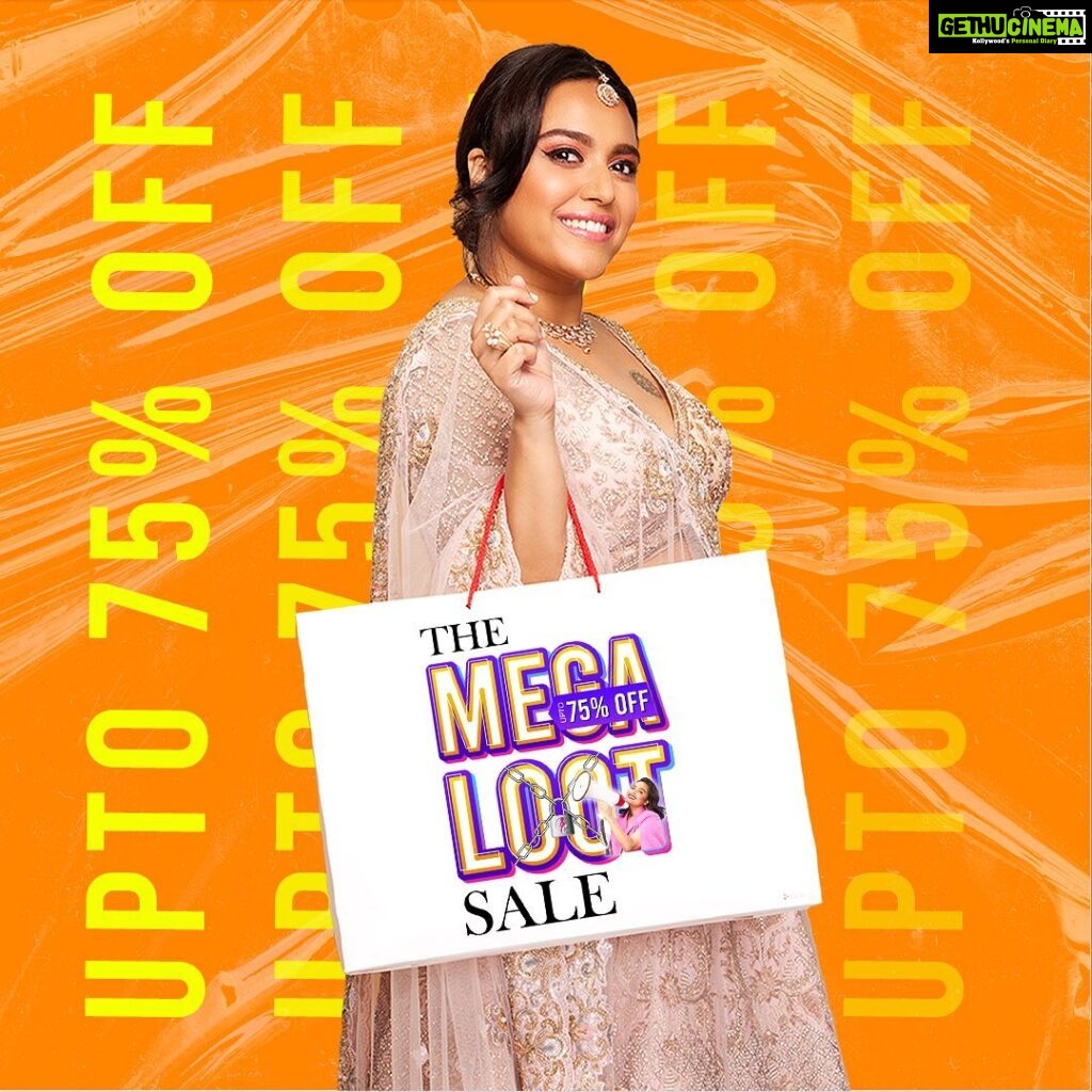 Swara Bhaskar Instagram - Mega Loot Sale 01st to 05th January #loverecode Shop your favourite brand at our website https://shop.recodestudios.com and Recode Studios Apps #fashionmakeup #makeup #highfashionmakeup #makeupartist #eyemakeup #muadelhi #makeupartist #makeupartistdelhi #mualudhiana #sale #discount #onlineshopping #indiaonlineshopping #ludhiana #delhi #newdelhi #makeupgoals #indianwedd https://shop.recodestudios.com Ludhiana, Punjab, India