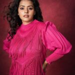 Swathishta Krishnan Instagram – Pinkkieeeee💖 
.
.
.
.
wearing @typechennai 
Styling @paviiiee_08 
Makeover @chisellemakeupandhair 
Shot by @gilbertphotographer