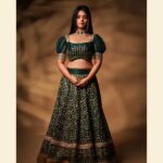 Swathishta Krishnan Instagram – For the bewitching bride-to-be! @savinidii_official ✨

Playful puff sleeves and detailed floral hand-embroidery converge across a bespoke and contrast-colored bridal lehenga choli. Radiant striped borders wrap around  the arms and neckline, highlighting this wondrous design for the blushing bride-to-be.

Inframe: @swathishta_krishnan 
Styling: @paviiiee_08
Makeup: @chisellemakeupandhair
Jewellery: @mspinkpantherjewel 
Photography: @gilbertphotographer

#lehengacholi #bridallehengas #lehenga #handembroidery #savinidiibride #bridalwear #savinidii #bride #fashion #wedding  #bridal #southindianweddings #bridetobe #onlineshopping #bridallehenga #ethnicwear #designer #weddinginspiration #designerwear #bridalfashion #bridaldress #fashiondesigner #intricatedesign #lehengas #chennaidesigner #southindianbride