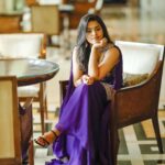 Swathishta Krishnan Instagram - 🫐🫐 . . . . . Wearing @kiarainchennai Makeover @salomirdiamond Clicks @thatmadraskaran