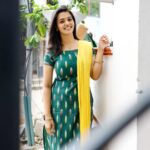 Swathishta Krishnan Instagram - 💚💚 . . . @instorefashions @thatmadraskaran @keerthana_makeupartistry
